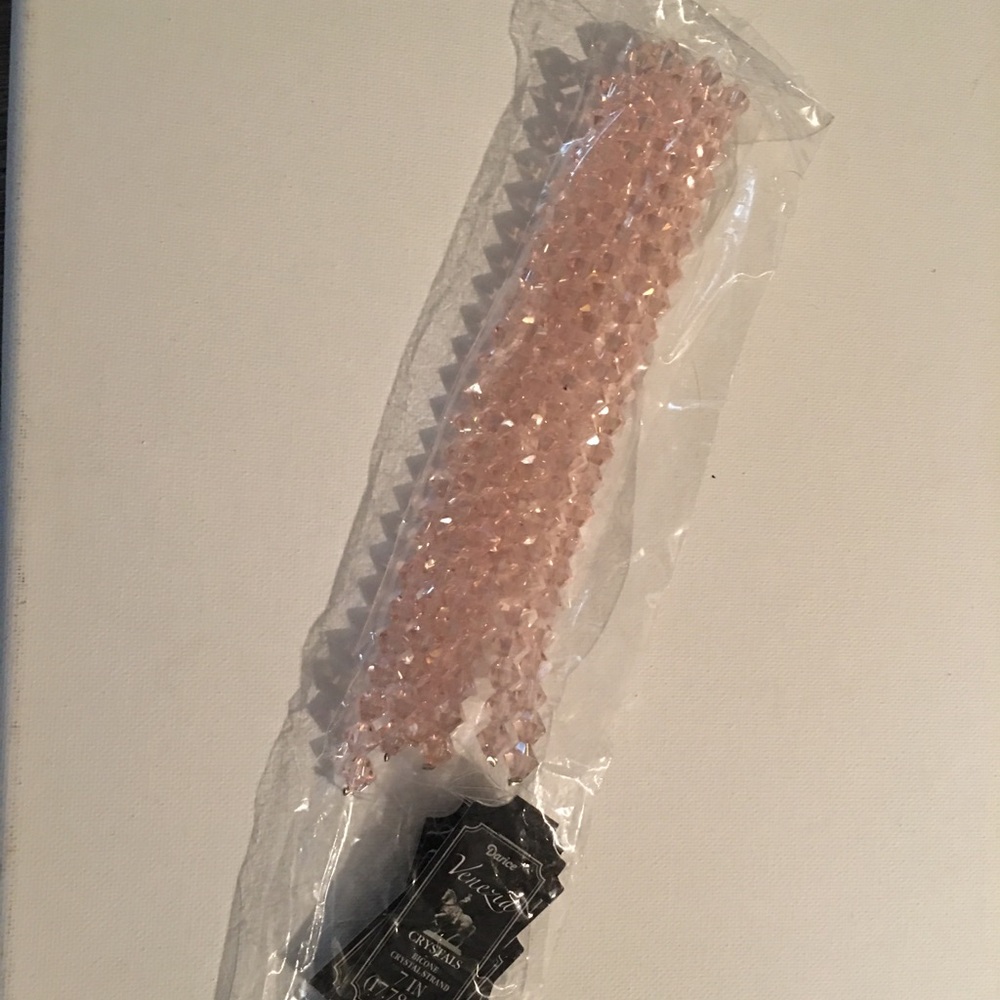 Venezia Crystals-bicone crystal strand 7”